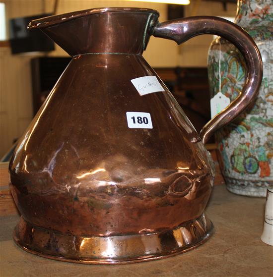 Large copper jug